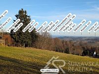 DŮM NA SMOTĚ U LESA S FANTASTICKÝM PANORAMATICKÝM VÝHLEDEM,  OSTRUŽNO NA ŠUMAVĚ - peakfinder 3.jpg