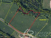 KOUZELNÝ STAVEBNÍ POZEMEK NA ŠUMAVĚ V KLIDU PŘÍRODY - Mapa OF 2.jpg