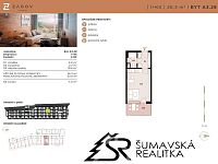 KOMFORTNÍ  APARTMÁN 1+kk S PANORAMATICKÝM  VÝHLEDEM DO OSOB.VLASTNICTVÍ  ZADOV-CHURÁŇOV - Půdorys.jpg
