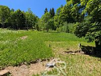 STAVEBNÍ POZEMEK NA KRÁSNÉM A KLIDNÉM MÍSTĚ V BLÍZKOSTI ŘEKY OTAVY NA HRANICI NÁRODNÍHO PARKU ŠUMAVA-REJŠTEJN SLEVA
