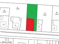 RODINNÝ DŮM 4+1 V HORAŽĎOVICÍCH SE ZAHRADOU – IDEÁLNÍ DOMOV PRO RODINU - Mapa KN.jpg