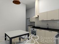 BEZBARIÉROVÝ APARTMÁN V PŘÍZEMÍ RENOVOVANÉHO DOMU S VÝHLEDEM NA NÁMĚSTÍ,  ŠUMAVA - KAŠPERSKÉ HORY - p. Mullerová V1 - 1 podlaha.JPG