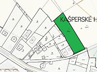 STAVEBNÍ POZEMEK S VÝHLEDEM,  OKRAJ KAŠPERSKÝCH HOR  – ŠUMAVA - Mapa KN.jpg