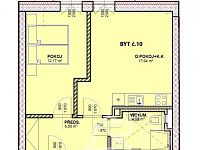 NOVÝ APARTMÁN NA ŠUMAVĚ -KAŠPERSKÉ HORY 2+KK S BALKONEM