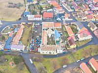 Veltěže – funkční autoservis 225 m2 , celý  objekt 1326 m2 , v Obci  Veltěže, okres Louny - DJI_0168.jpg