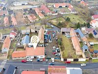 Veltěže – funkční autoservis 225 m2 , celý  objekt 1326 m2 , v Obci  Veltěže, okres Louny - DJI_0181.jpg