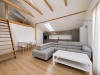 Pronájem bytu 3+kk 90 m2,  zahradou 150 m2 a terasou 20 m2, Brozany nad Ohří ulice Kozí okres Litoměřice - FAE83080-8E81-44EE-B006-169291967BFD.jpg
