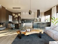 Prémiové 3+kk se zahradou, balkonem a parkovacím stáním – klid u lesa na Smíchově