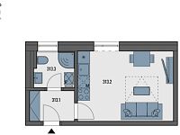 Pronájem moderního bytu 1+kk v novostavbě – Rezidence Zelené údolí, Tuchoměřice - 13.jpg