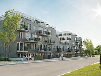 Novostavba 1+kk k pronájmu v projektu Zelené kaskády, Praha 9 – Hostavice