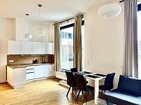 Pronájem bytu 2+kk s velkou zahradou v novostavbě v Praze 7 - Holešovice