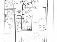 Pronájem bytu 2+kk 52 m² Rostislavova, Praha – Nusle - Půdorys 1 patro.jpg