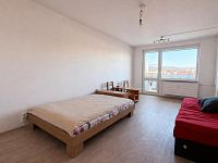 Podnájem 1+1, 54 m², 2 lodžie, krásný výhled, 8. NP – Šumperk, Fibichova - Pokoj