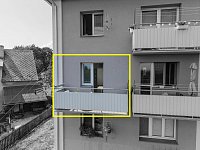 Byt 3+1 po kompletní rekonstrukci, balkon, krásný výhled | Krchleby - umístění bytu v domě II.jpg