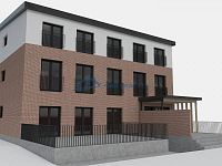 Rozestavěný rodinný dům o 3 bytových jednotkách Praha Satalice