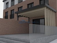 Rozestavěný rodinný dům o 3 bytových jednotkách Praha Satalice - vizualizace 5